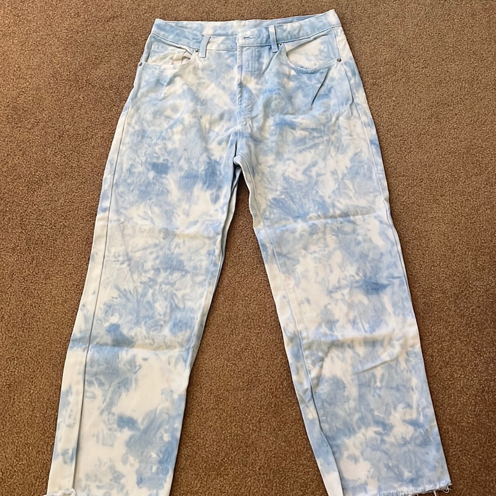 Wet seal acid wash jeans